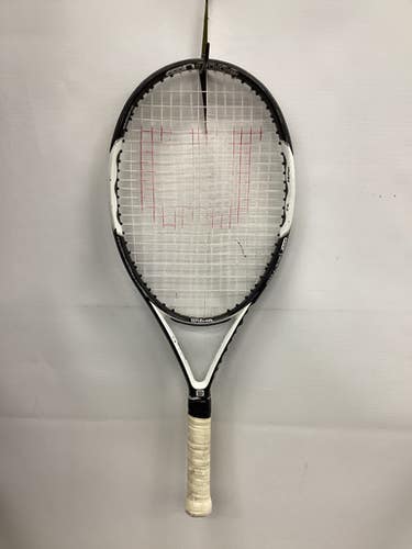 Used Wilson NCODE SIX-TWO Adult Tennis Racquet Black 4 1/2" 11851-S000037911