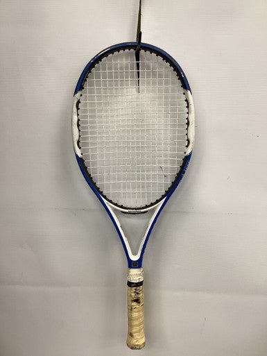Used Wilson FURY Adult Tennis Racquet Royal Blue 4 5/8" 11851-S000037912