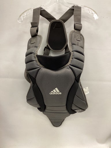 Used Adidas CHEST Catchers Chest Protector Grey Junior 11851-S000037914
