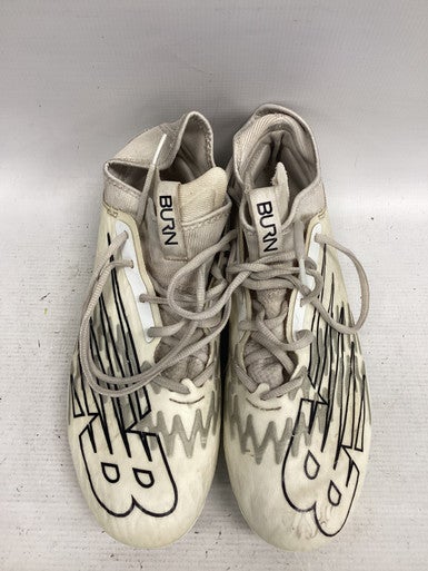 Used New Balance LAX Cleats Mens White Senior 10.5 11851-S000035809
