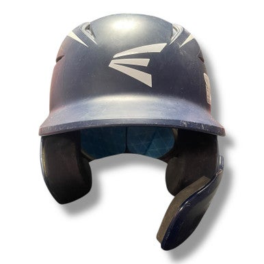 Used Easton ELITE X JR JAW GUARD Batting Helmet No Mask Navy Blue One Size 11375-S000363227