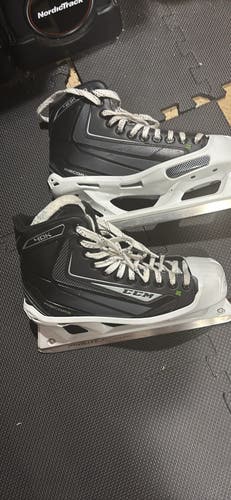 CCM RibCor 40K Hockey Goalie Skates Regular Width 8 (Used)
