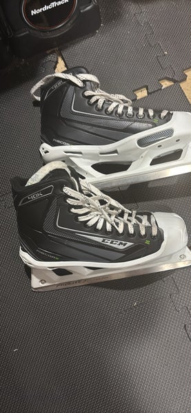 CCM RibCor 40K Hockey Goalie Skates Regular Width 8 (Used)