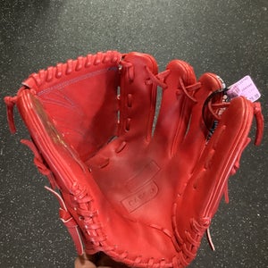 Used SACCO BASEBALL GLOVE BB/SB Glove RH Throw Red 12" 10743-S000468437