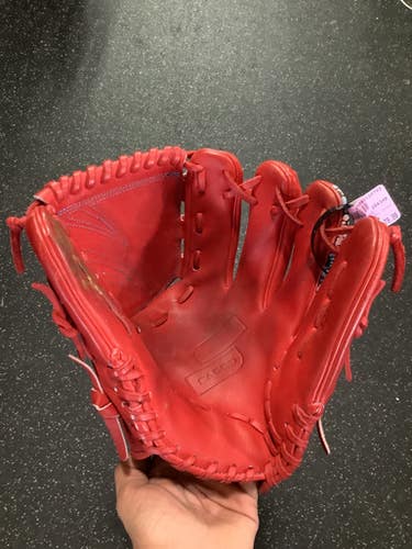 Used SACCO BASEBALL GLOVE BB/SB Glove RH Throw Red 12" 10743-S000468437