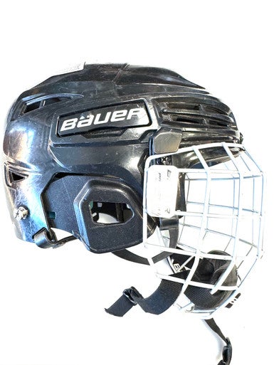Used Bauer PRODIGY NOT CERTIFIED Helmet Cage Combo Black One Size 11860-S000298002