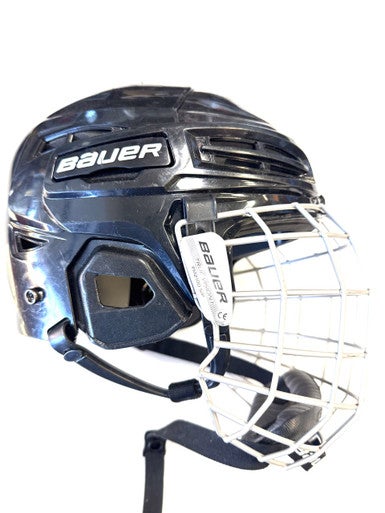 Used Bauer IMS 5 EXPIRED Helmet Cage Combo Black SM 11860-S000298004