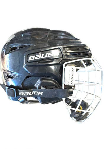 Used Bauer PRODIGY CERTIFIED 2028 Helmet Cage Combo Black One Size 11860-S000298001