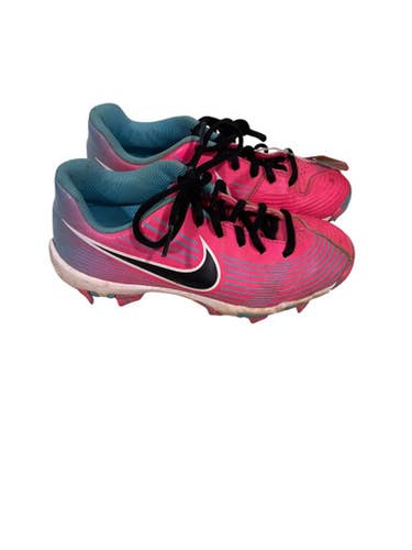 Used Nike SOFTBALL BB/SB Cleats Pink Junior 02 11847-S000029449