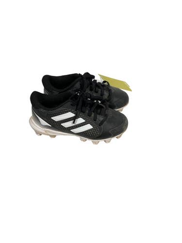 Used Adidas Soccer Cleats Black Youth 12.0 11847-S000029438