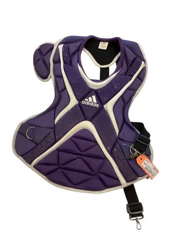 Used Adidas PURPLE CHEST PROTECTOR Catchers Chest Protector Purple Adult 11884-S000052764