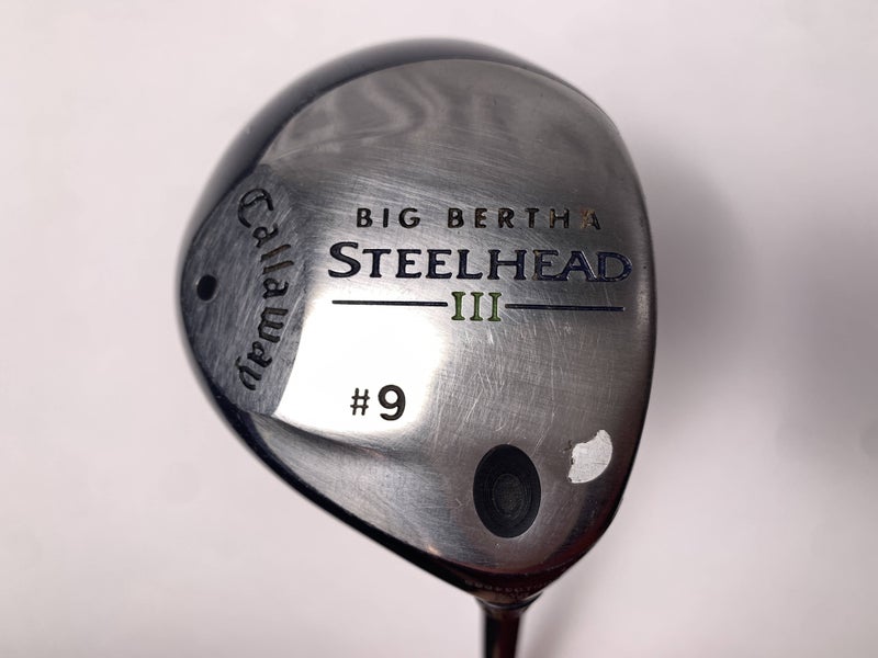 Callaway Steelhead III 9 Fairway Wood 24* System III Firm Graphite Mens RH