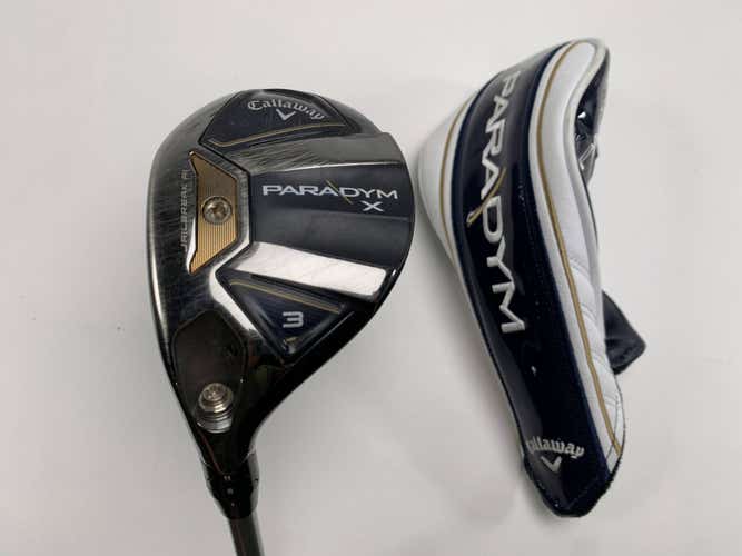 Callaway Paradym X 3 Hybrid 18* Aldila Ascent 50g Senior Graphite Mens LH HC