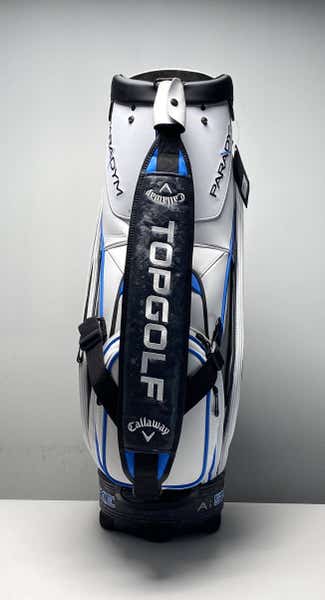 Callaway Paradym Ai Smoke Top Golf Staff Bag White 6-Way Divide