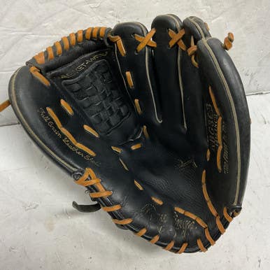 Used Rawlings RBG36B Baseball Glove RH Throw Black And Orange 12 1/2" 11855-S000191067