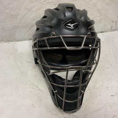 Used Mizuno SAMURAI PACKAGE SET Catchers Equipment Black And Purple Adult 11855-S000191061