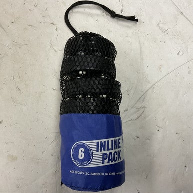 Used A&R INLINE PUCK PACK 6PK Hockey Accessory Black 11855-S000191040