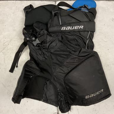 Used Bauer SUPREME ONE55 Senior Pant Black And Royal Blue SM 11855-S000191041