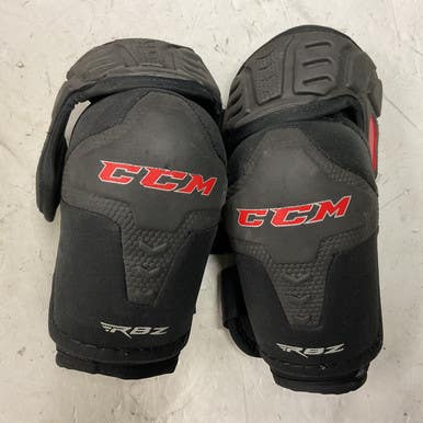 Used CCM RBZ Senior Elbow Pads Black And Red SM 11855-S000191037