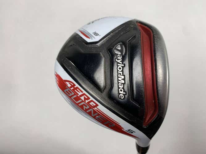 TaylorMade AeroBurner 5 Fairway Wood 18* Matrix Speed Rul-Z Regular Mens RH