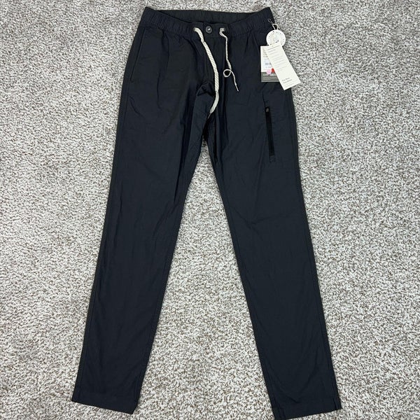 Vuori Pants Men Small Charcoal Ripstop Drawstring Performance Organic Cotton B22