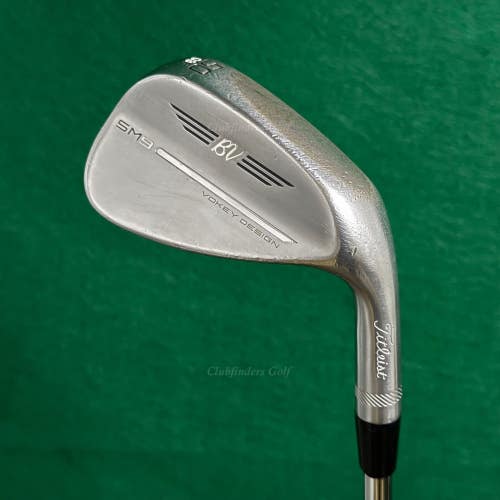Titleist Vokey SM9 Tour Chrome 50-8F 50 Approach Wedge Factory Steel Wedge Flex