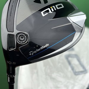 TaylorMade Qi10 Driver 10.5* LEFT Hand Regular Ventus TR Blue 5R LH w/ Cover