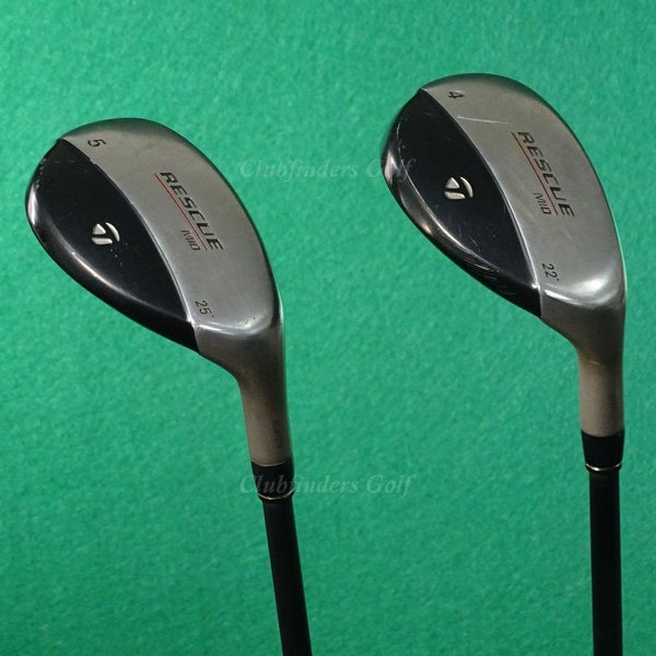 TaylorMade Rescue Mid 22 4 & 25 5 Hybrids UG65 Graphite Regular SET OF 2