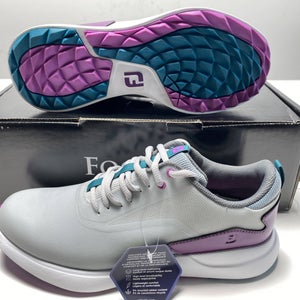 Footjoy Performa Waterproof Golf Shoes Gray Women's SZ 8.5 (99204)