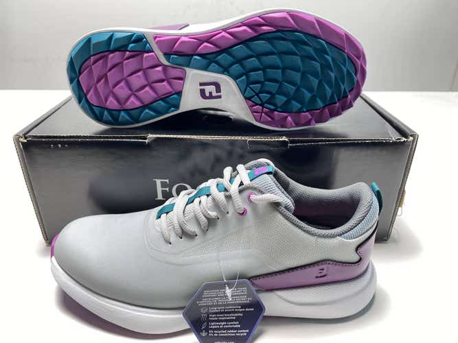 Footjoy Performa Waterproof Golf Shoes Gray Women's SZ 8.5 (99204)