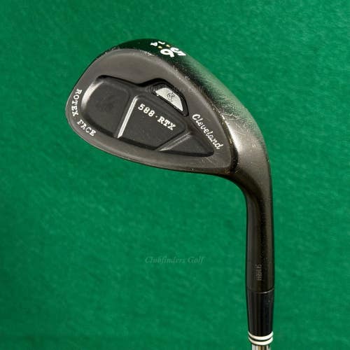 Cleveland 588 RTX Rotex CB Black 56-14 56 SW Sand Wedge DG Steel Wedge Flex