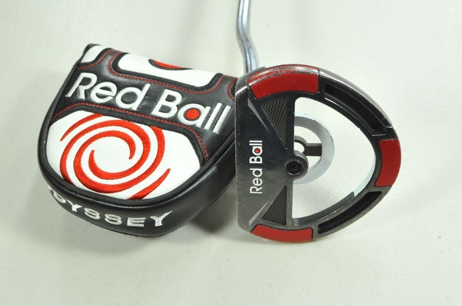 Odyssey Red Ball 35" Putter Right Steel with Head Cover # 202858
