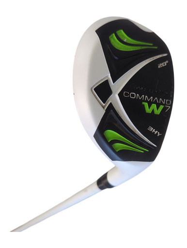 Used Pinemeadow COMMAND W7 Womens Hybrid Club RH White 3 Hybrid 11862-S000090961