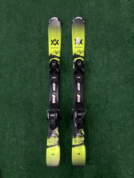 Kid's 100cm Volkl Deacon Jr Ski (vMarker 4.5 Jr Binding