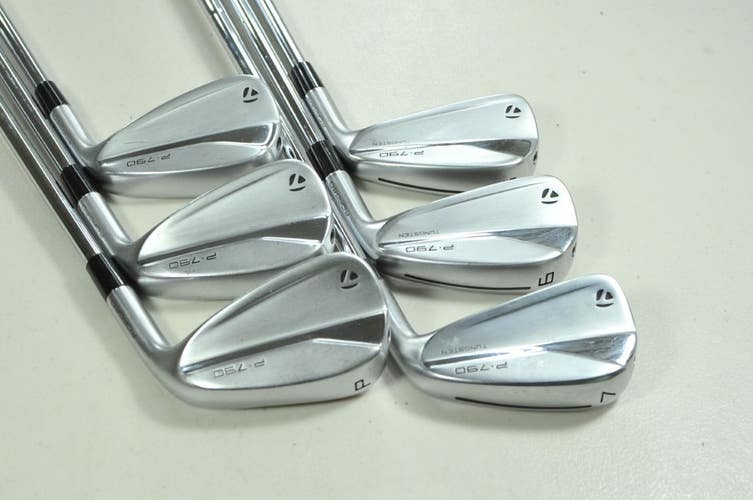 TaylorMade P790 2021 5-PW Iron Set Stiff Flex Right KBS Tour Steel # 200896