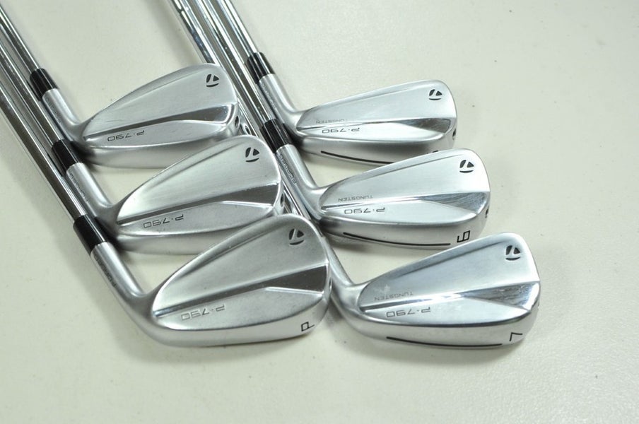 TaylorMade P790 2021 5-PW Iron Set Stiff Flex Right KBS Tour Steel # 200896