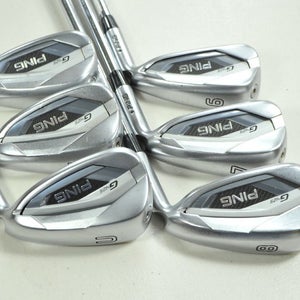 Ping G425 6-W,UW Iron Set Regular Flex Black Dot Right AWT 2.0 Steel # 202890
