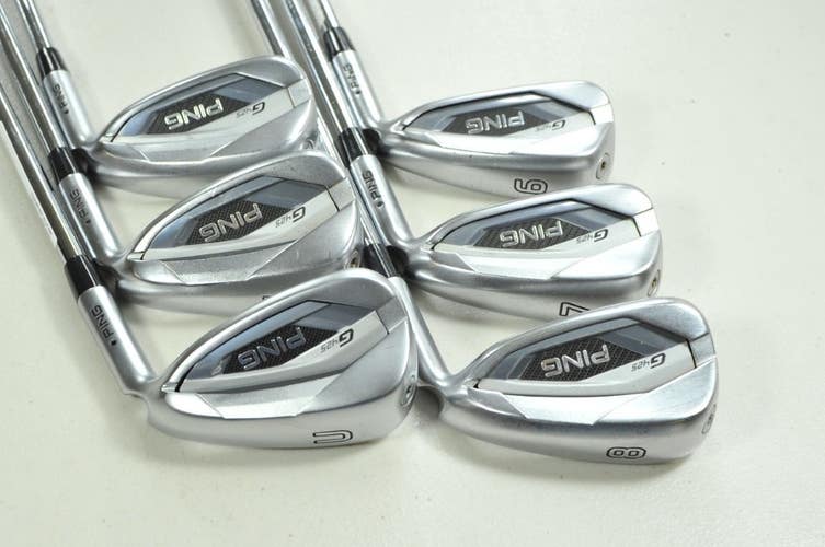 Ping G425 6-W,UW Iron Set Regular Flex Black Dot Right AWT 2.0 Steel # 202890