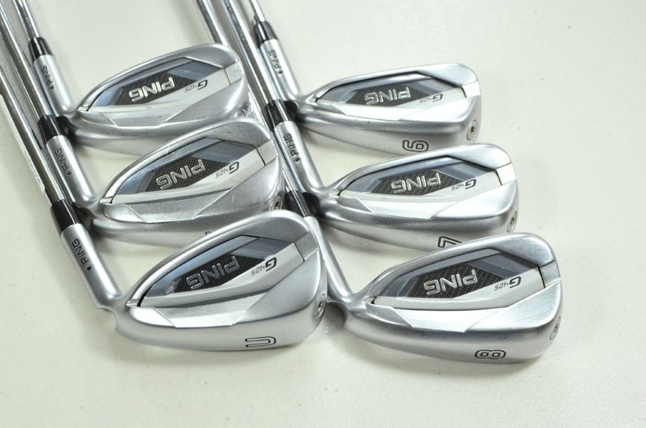 Ping G425 6-W,UW Iron Set Regular Flex Black Dot Right AWT 2.0 Steel # 202890