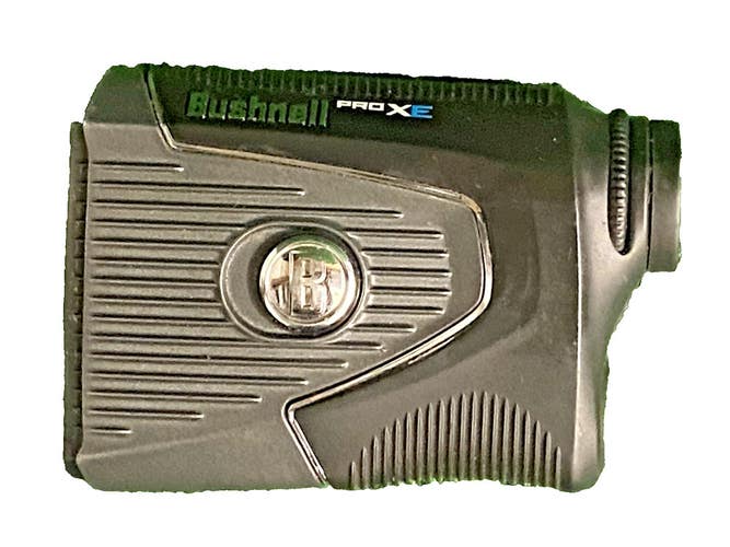 Bushnell Pro XE Slope Laser Golf Rangefinder With Magnetic Bite Grip Works Great