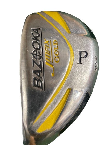 Tour Edge Bazooka JMAX Gold P Hybrid 45* 74g Regular Graphite 35.5" LH New Grip