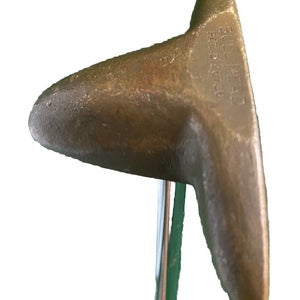 Vintage Bull Head Shaped Putter Pat. D196736 RH Steel 33" Victor G De Carlo Golf