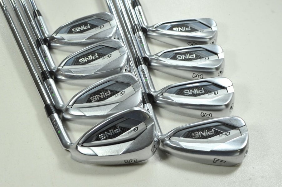 Ping G425 4-W,SW Iron Set Regular Flex Green Dot Right AWT 2.0 Steel # 202818