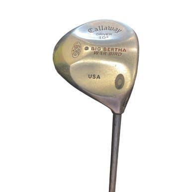Used Callaway BIG BERTHA WAR BIRD Mens Driver RH 10.0 Degree 11859-S000025526