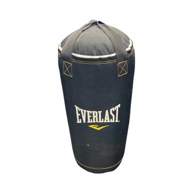 Used Everlast 40LB HEAVY BAG Boxing Heavy Bag Black 40 lb 11859-S000025502