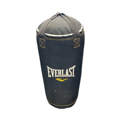 Used Everlast 40LB HEAVY BAG Boxing Heavy Bag Black 40 lb 11859-S000025502