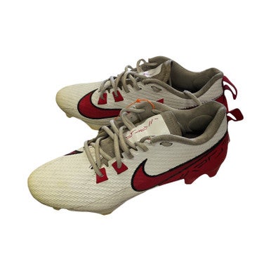 Used Nike VAPOR Adult FB Cleats White Senior 9 11859-S000025497