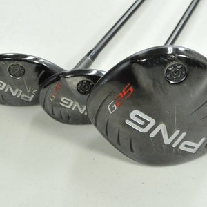 LEFT HANDED Ping G25 10.5* Driver, 20* and 23* Hybrids Set Regular Flex  #202709