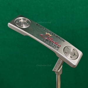 Scotty Cameron Studio Style 2025 Newport 2 34" Plumbers-Neck Putter w/HC