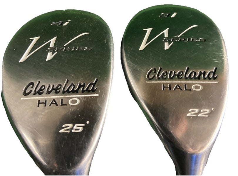 Cleveland HALO Hybrid Set 3H 22* And 4H/25* Ladies Graphite RH New Grips